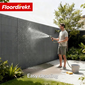 PVC privacy schutting | Weerbestendig & UV-bestendig | Balkon- & tuinafscheiding | 4 kleuren | Verschillende maten