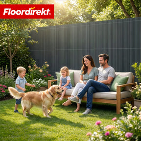 PVC privacy schutting | Weerbestendig & UV-bestendig | Balkon- & tuinafscheiding | 4 kleuren | Verschillende maten