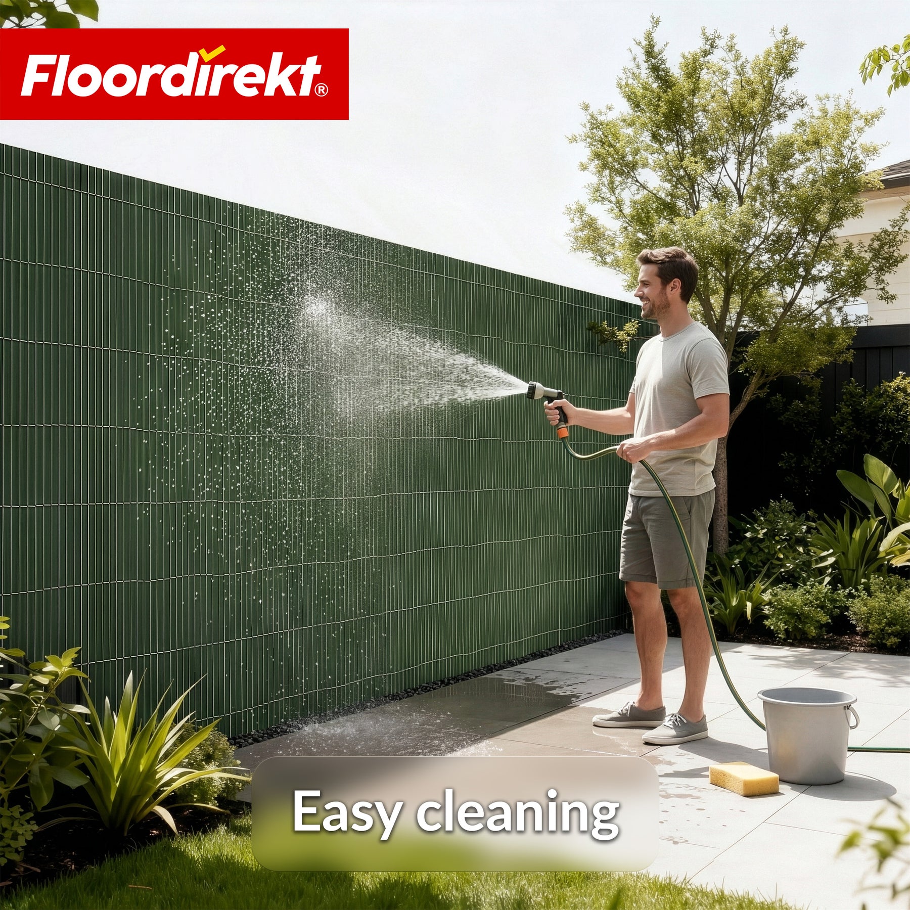 PVC privacy schutting | Weerbestendig & UV-bestendig | Balkon- & tuinafscheiding | 4 kleuren | Verschillende maten