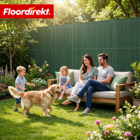 PVC privacy schutting | Weerbestendig & UV-bestendig | Balkon- & tuinafscheiding | 4 kleuren | Verschillende maten