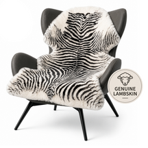 Design Schapenvacht | Audrey | Echt lamsvel van 100% schapenwol | Zacht & Natuurlijk