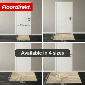 Vuilvangmat | Circa | Wasbare Deurmat voor Binnen & Buiten | Antislip Deurmat met TPE-achterzijde