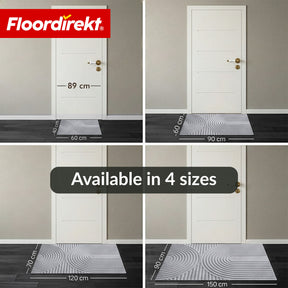 Vuilvangmat | Circa | Wasbare Deurmat voor Binnen & Buiten | Antislip Deurmat met TPE-achterzijde