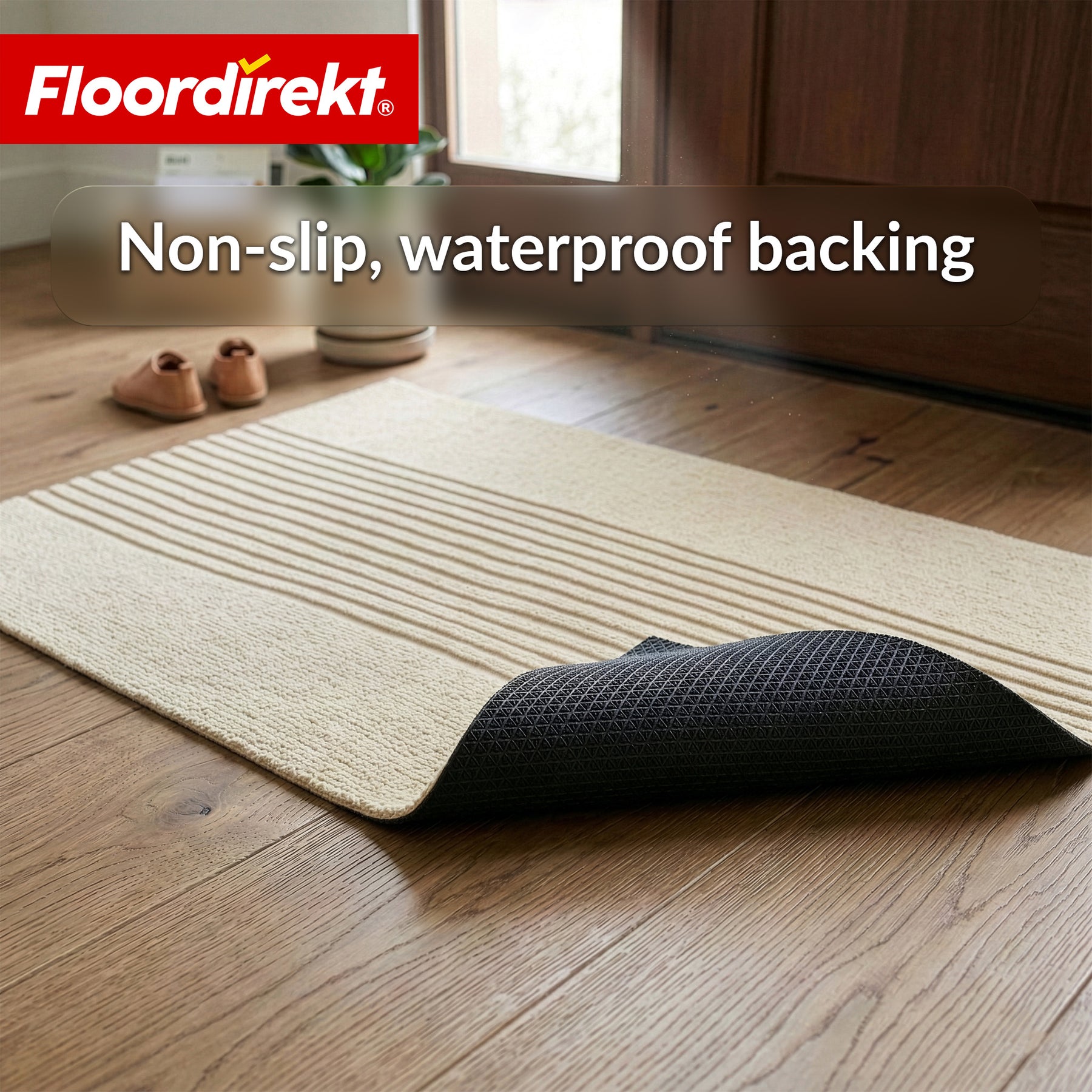 Vuilvangmat | Circa | Wasbare Deurmat voor Binnen & Buiten | Antislip Deurmat met TPE-achterzijde