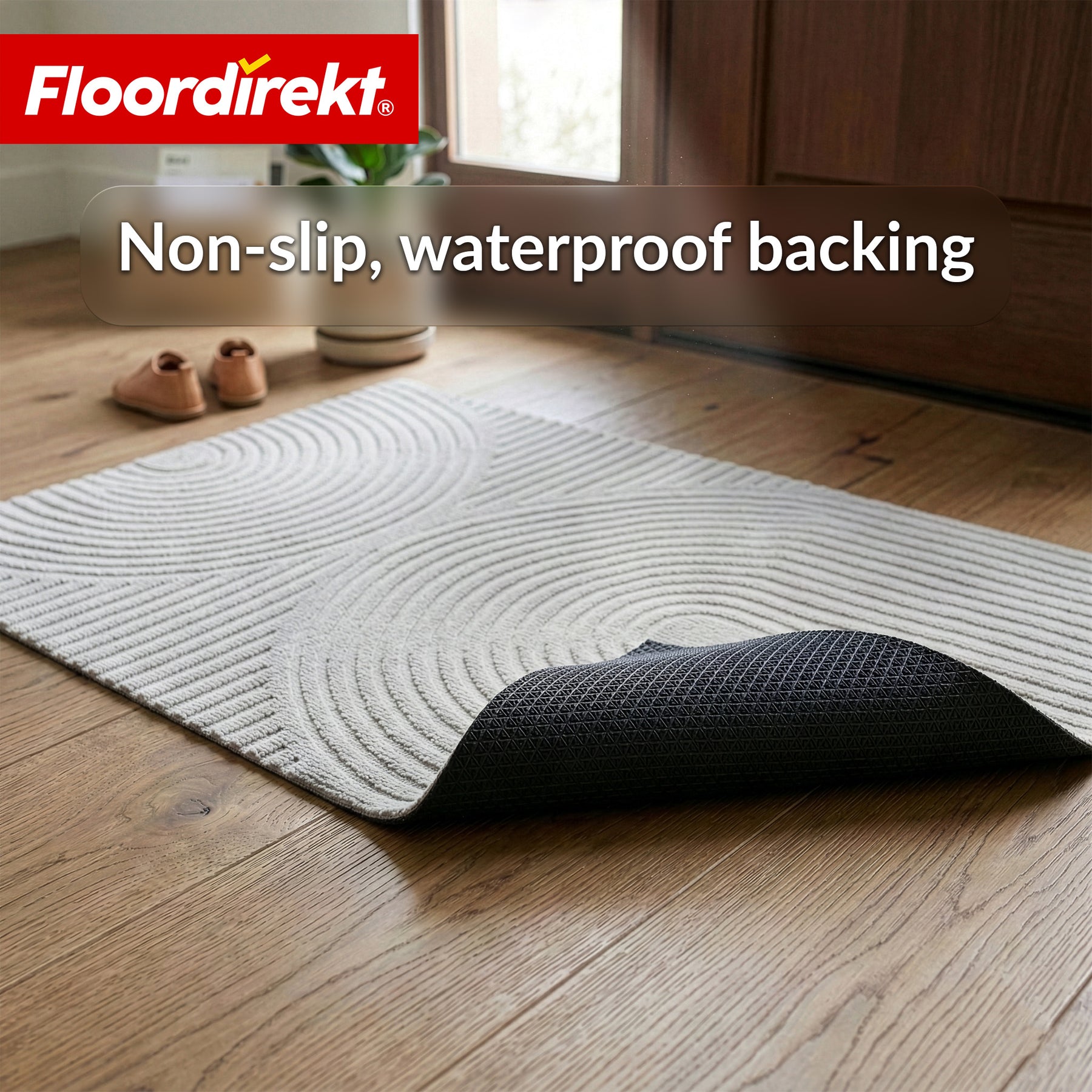 Vuilvangmat | Circa | Wasbare Deurmat voor Binnen & Buiten | Antislip Deurmat met TPE-achterzijde