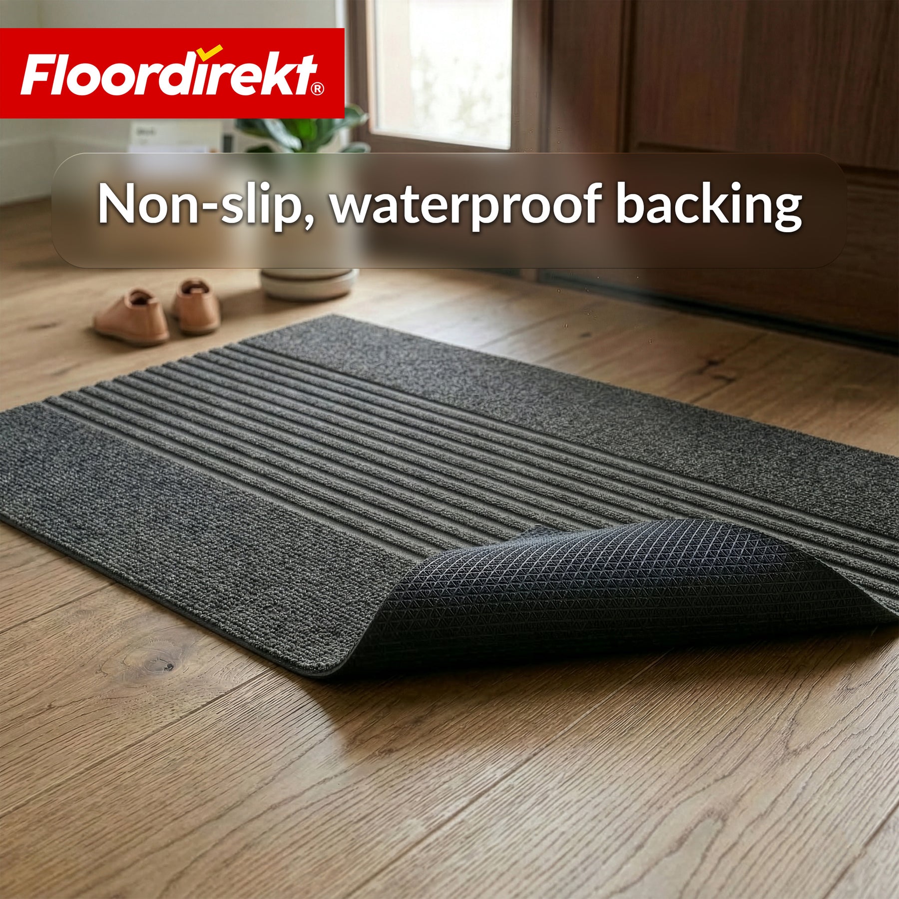 Vuilvangmat | Circa | Wasbare Deurmat voor Binnen & Buiten | Antislip Deurmat met TPE-achterzijde