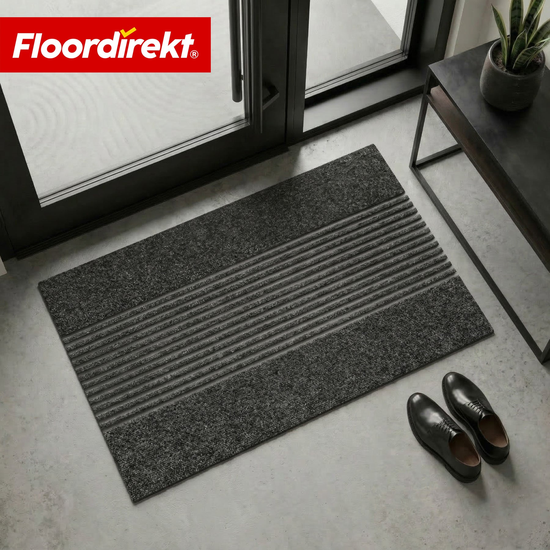 Vuilvangmat | Circa | Wasbare Deurmat voor Binnen & Buiten | Antislip Deurmat met TPE-achterzijde