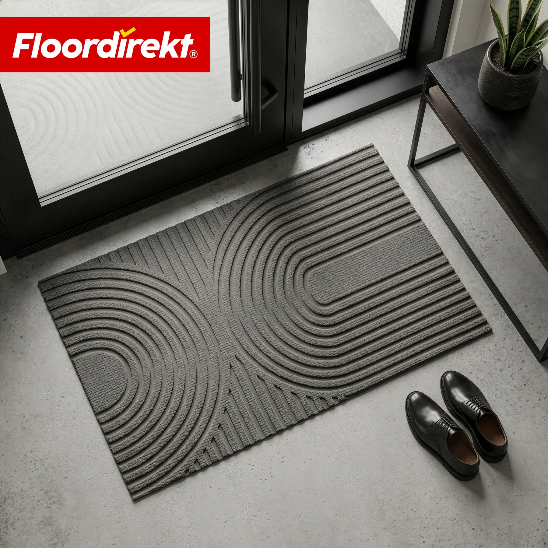 Vuilvangmat | Circa | Wasbare Deurmat voor Binnen & Buiten | Antislip Deurmat met TPE-achterzijde