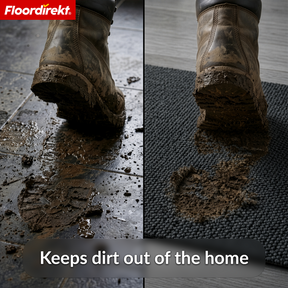 Vuilvangmat | Hong Kong Pro | Schoonloopmat met TPE-rug, robuust & antislip