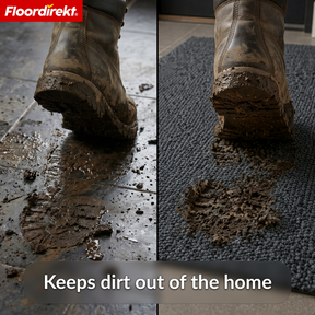 Vuilvangmat | Hong Kong Pro | Schoonloopmat met TPE-rug, robuust & antislip