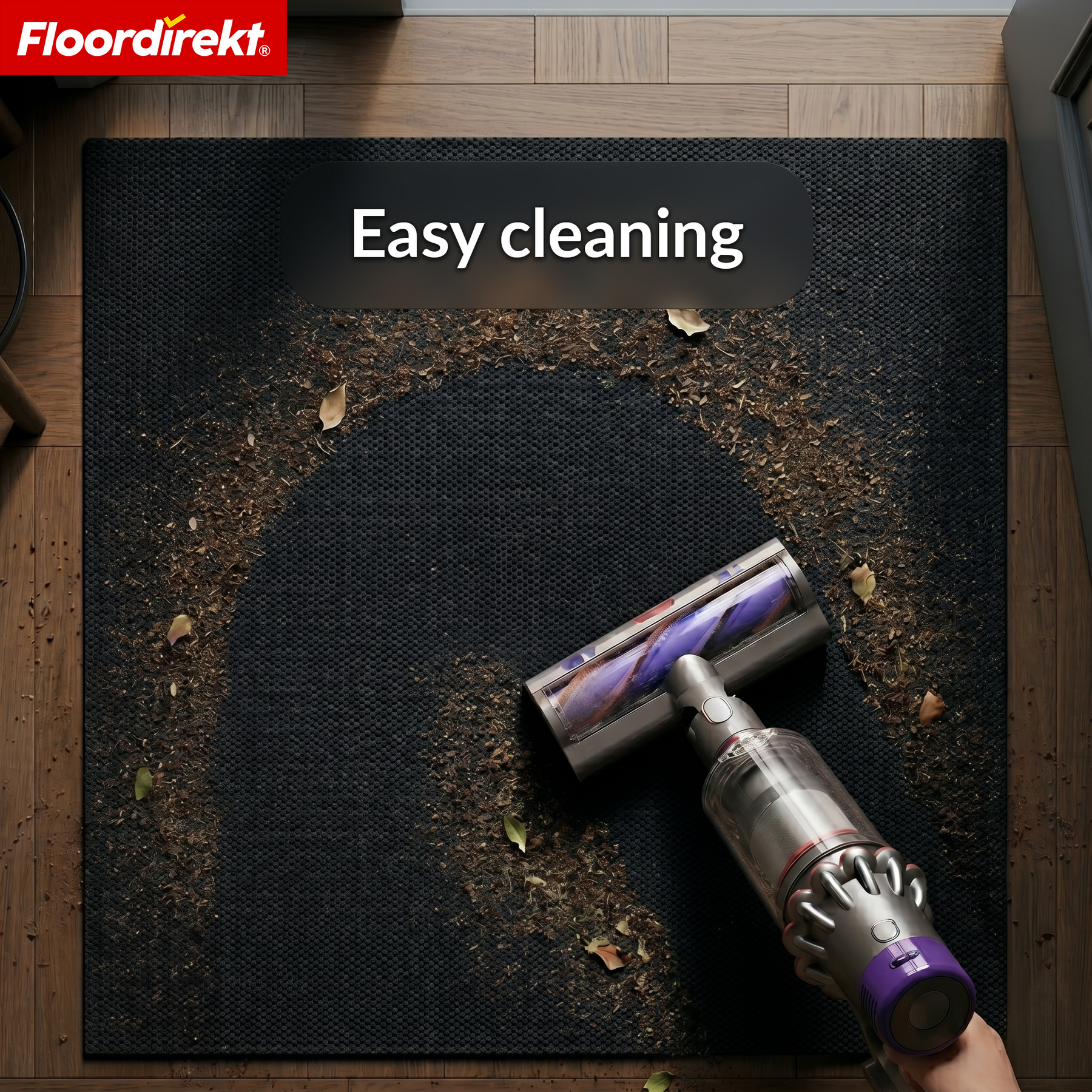 Vuilvangmat | Hong Kong Pro | Schoonloopmat met TPE-rug, robuust & antislip