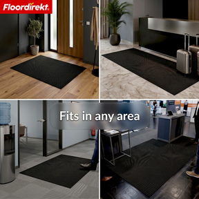 Vuilvangmat | Hong Kong Pro | Schoonloopmat met TPE-rug, robuust & antislip