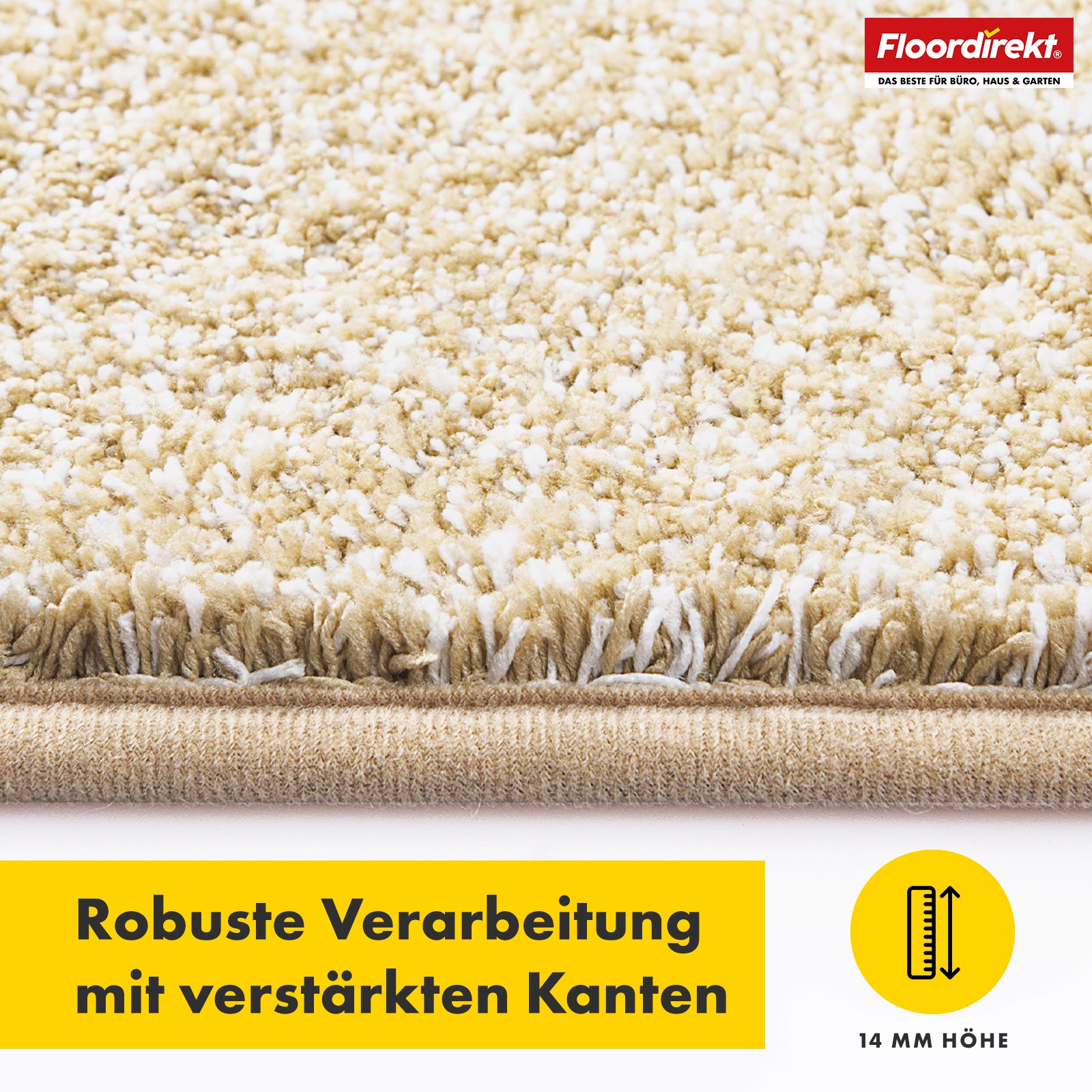 Vuilvangmat | Nasa | Zachte en waterabsorberende deurmat van polyester met antislip onderkant | Verschillende kleuren en maten