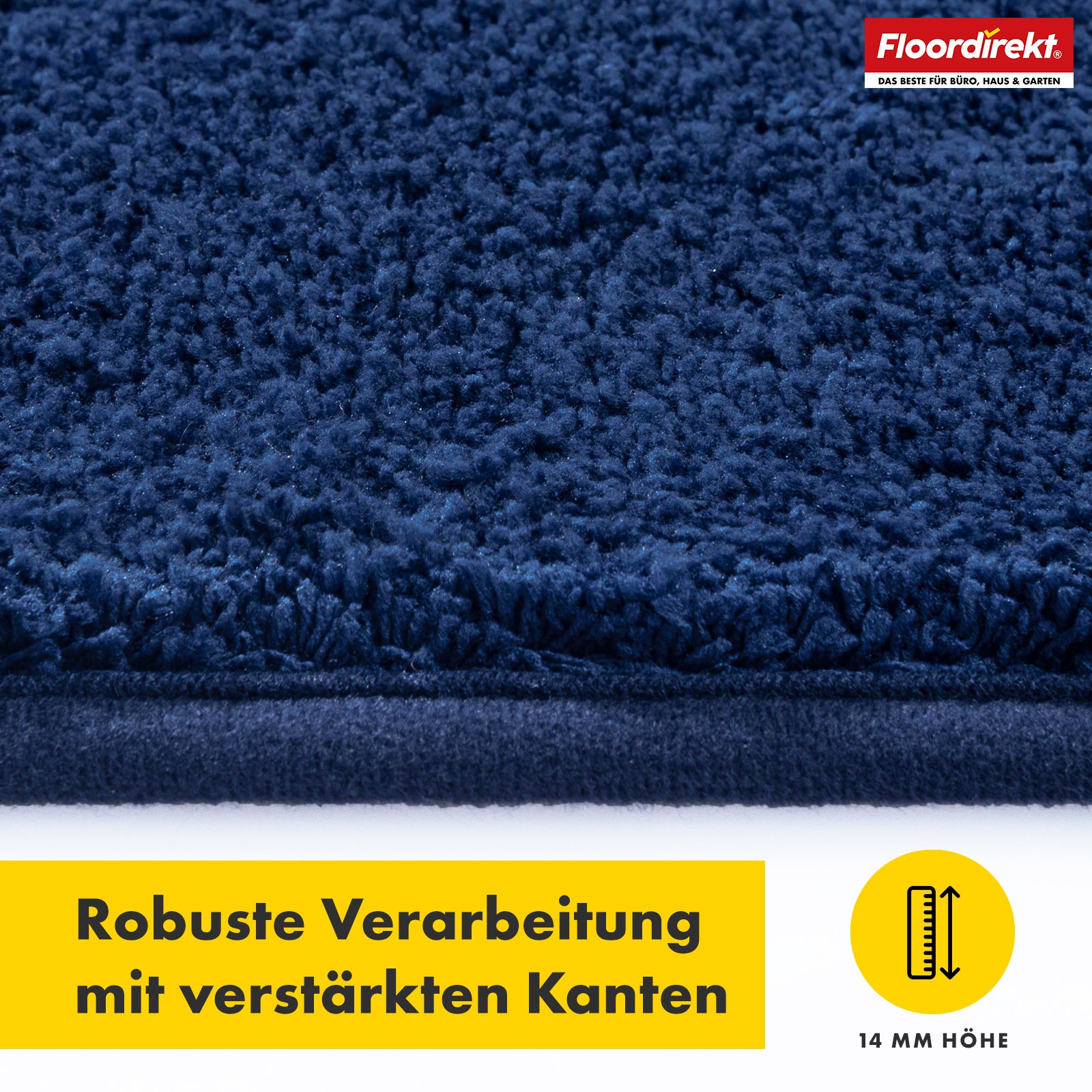 Vuilvangmat | Nasa | Zachte en waterabsorberende deurmat van polyester met antislip onderkant | Verschillende kleuren en maten