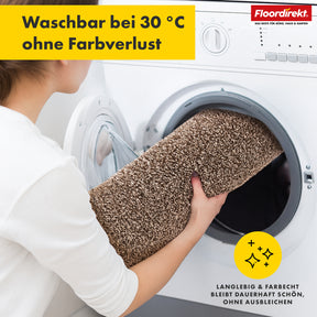 Vuilvangmat | Nasa | Zachte en waterabsorberende deurmat van polyester met antislip onderkant | Verschillende kleuren en maten