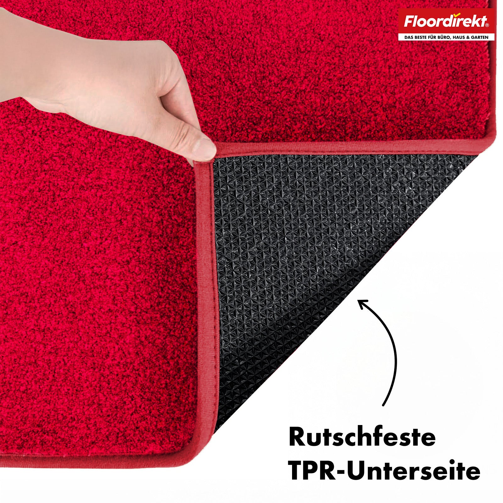 Vuilvangmat | Nasa | Zachte en waterabsorberende deurmat van polyester met antislip onderkant | Verschillende kleuren en maten