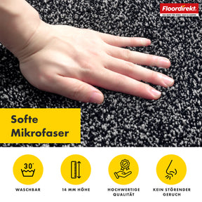 Vuilvangmat | Nasa | Zachte en waterabsorberende deurmat van polyester met antislip onderkant | Verschillende kleuren en maten