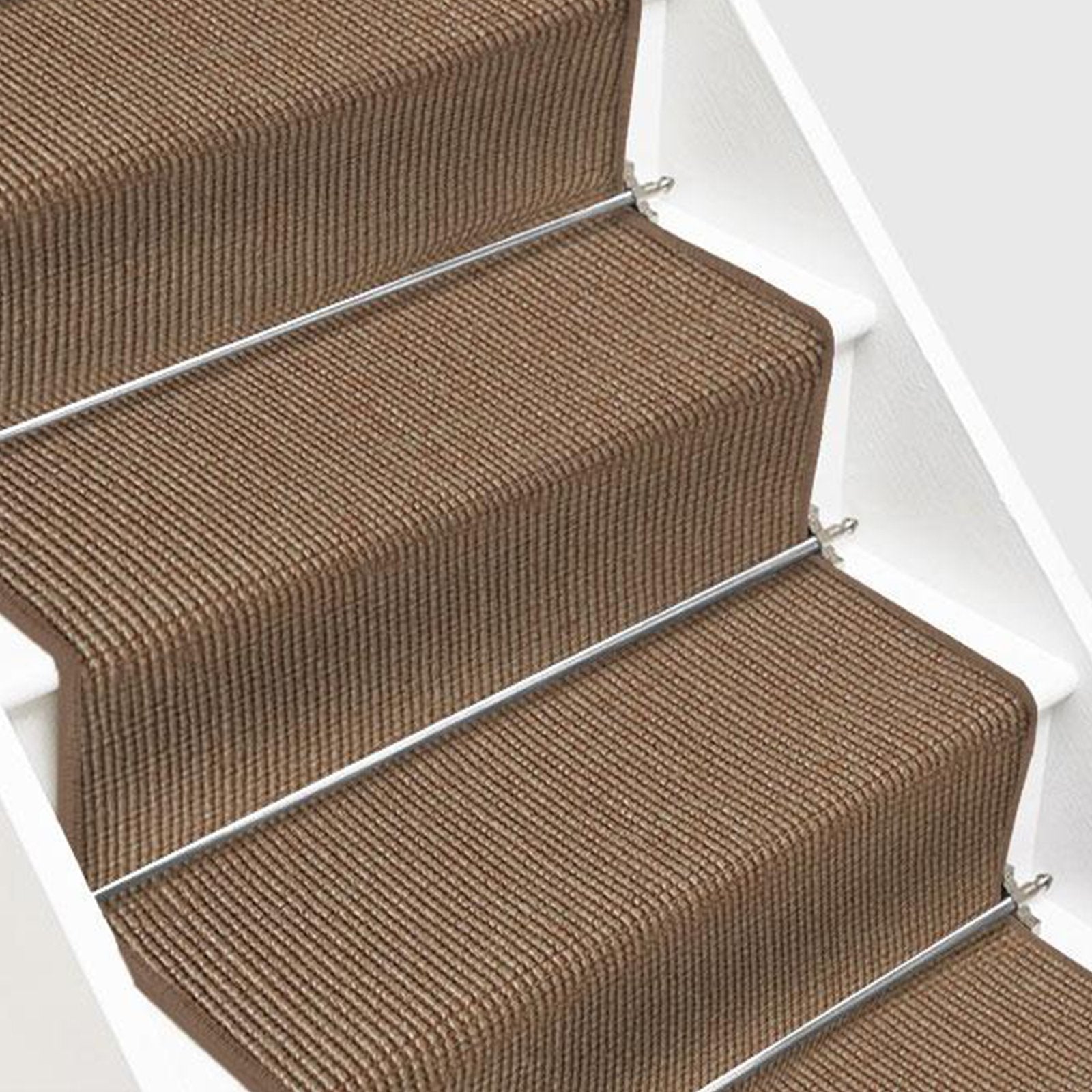 ✂ Sisal vloerbedekking op maat voor trappen | Sylt | vele kleuren