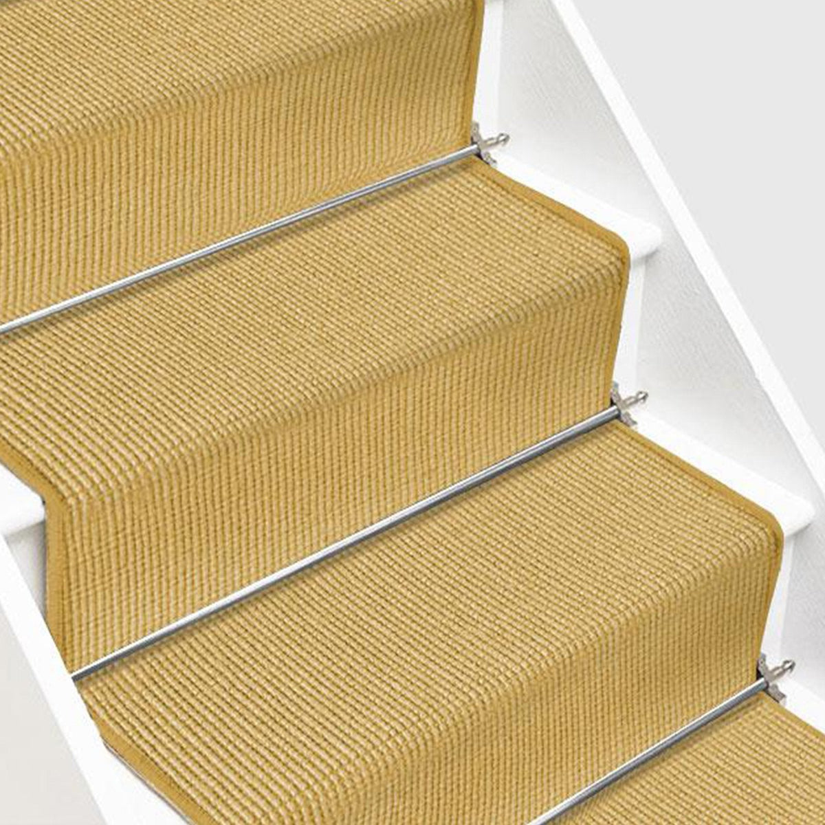 ✂ Sisal vloerbedekking op maat voor trappen | Sylt | vele kleuren