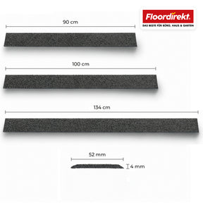 Trapkantprofiel | Elite | Antislip GVK-profiel met aluminiumoxide-coating