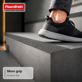 Trapkantprofiel | Elite | Antislip GVK-profiel met aluminiumoxide-coating