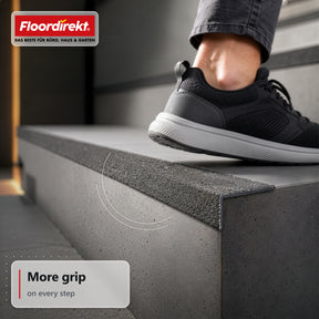 Trapneusprofiel | Core | Antislip GVK-trapprofiel met aluminiumoxide-coating