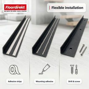 Trapneusprofiel | Core | Antislip GVK-trapprofiel met aluminiumoxide-coating