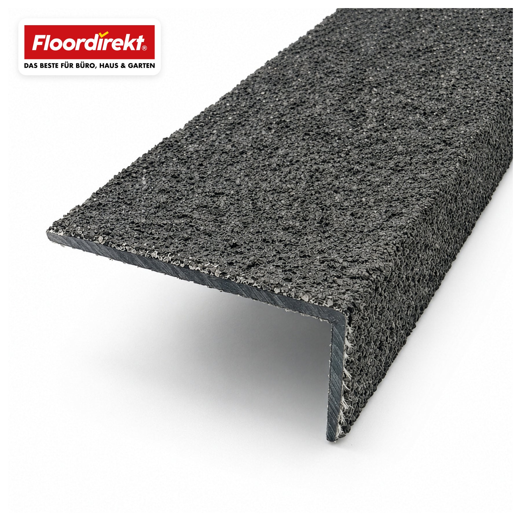 Trapneusprofiel | Core | Antislip GVK-trapprofiel met aluminiumoxide-coating