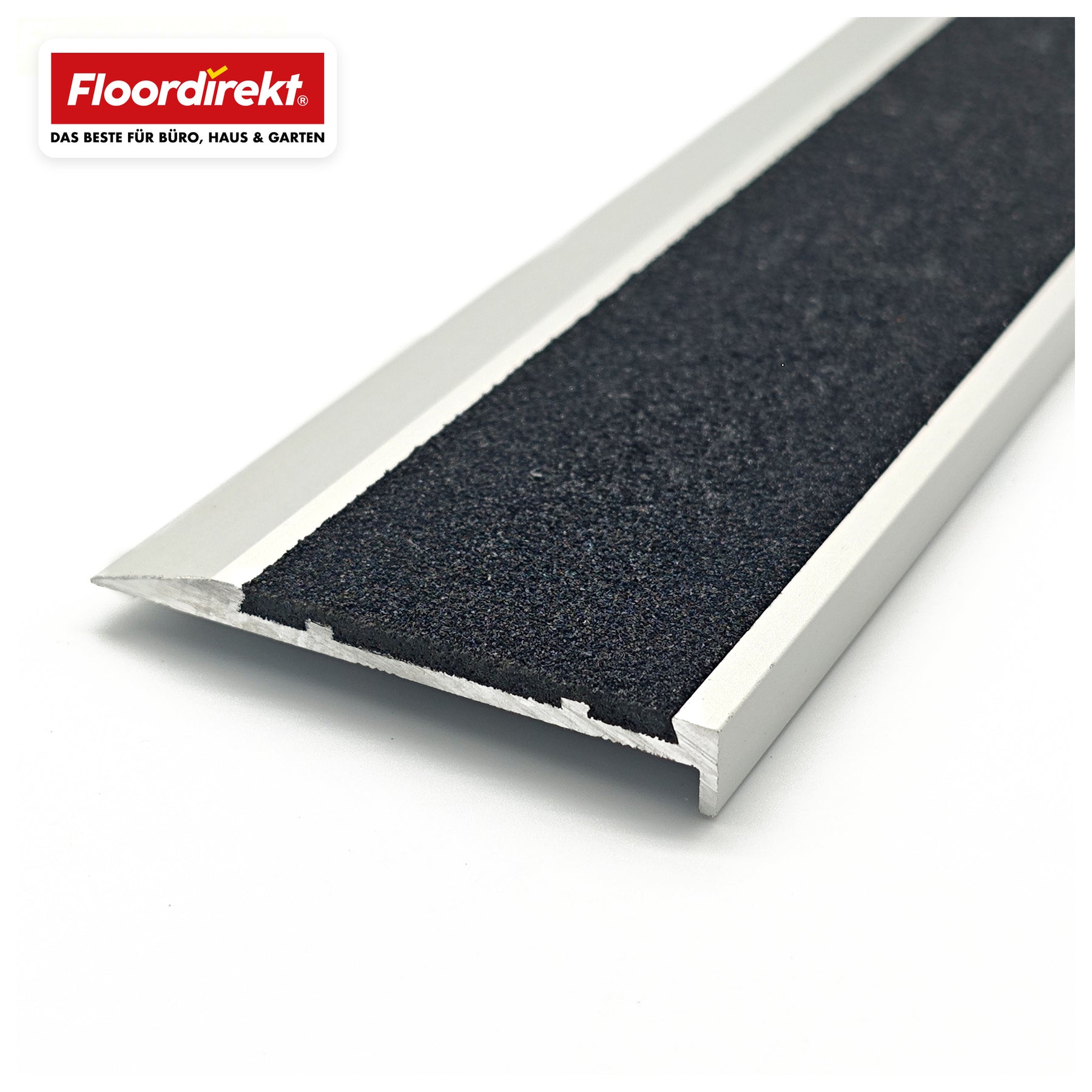 Trapkantprofiel | Tech | Aluminium antislipprofiel met slipvaste inleg