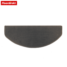 Velours-traptrede | Wien | Halfronde, antislip trapmat van robuust polypropyleen | Trapbescherming, geluidsdempend & antistatisch | Verkrijgbaar in 4 moderne kleuren