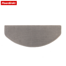 Velours-traptrede | Wien | Halfronde, antislip trapmat van robuust polypropyleen | Trapbescherming, geluidsdempend & antistatisch | Verkrijgbaar in 4 moderne kleuren