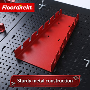 Gereedschapswand | Parker | Metalen wandpaneel set met accessoires | Gereedschapshouder voor werkplaats & garage
