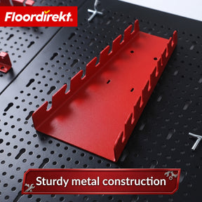 Gereedschapswand | Parker | Metalen wandpaneel set met accessoires | Gereedschapshouder voor werkplaats & garage