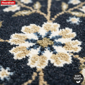 Vloerkleed | Aristo | Elegant tapijt met klassiek bloemenontwerp | Antislip, duurzaam & onderhoudsvriendelijk | Verkrijgbaar in verschillende maten