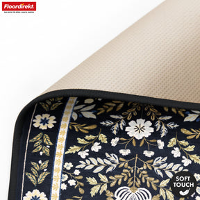 Vloerkleed | Aristo | Elegant tapijt met klassiek bloemenontwerp | Antislip, duurzaam & onderhoudsvriendelijk | Verkrijgbaar in verschillende maten