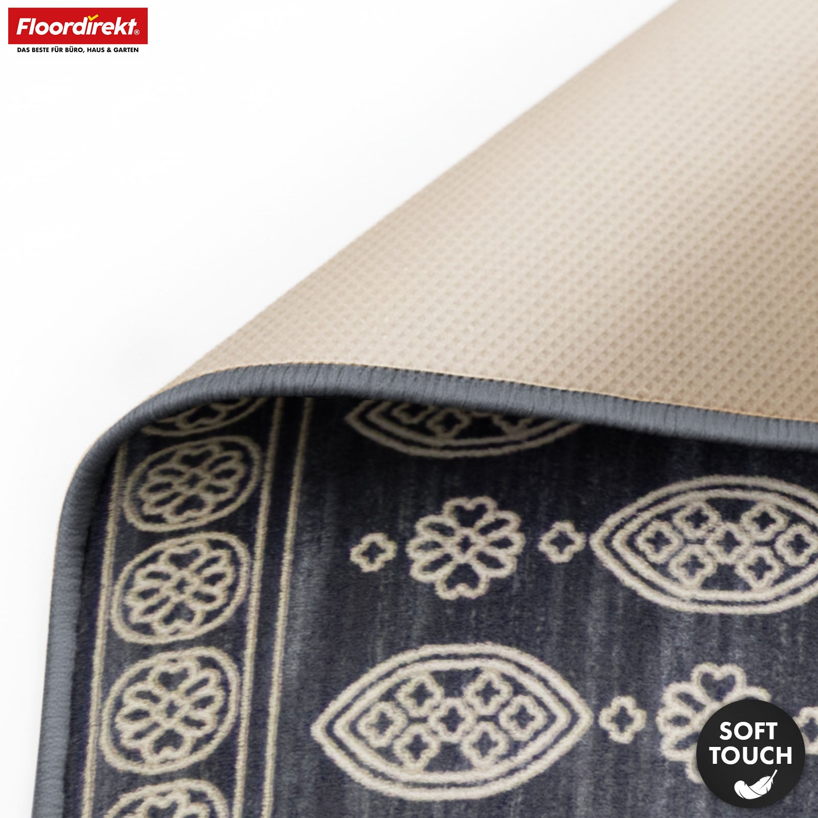 Vloerkleed | Marrakesh | Klassiek tapijt met oosters patroon | Antislip, slijtvast & onderhoudsvriendelijk | Verkrijgbaar in verschillende maten