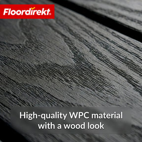 WPC-terrastegel | Noble 3D | Moderne kliktegel 30 x 30 cm voor balkon & terras