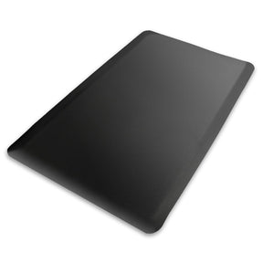 Floordirekt Anti-vermoeidheidsmat, zachte werkmat, 60 x 150 cm, zwart, ergonomische werkplekmat, geribbeld, antislip en dempend oppervlak Floordirekt Anti-vermoeidheidsmat, zachte werkmat, 60 x 150 cm, zwart, ergonomische werkplekmat, geribbeld, antislip en dempend oppervlak