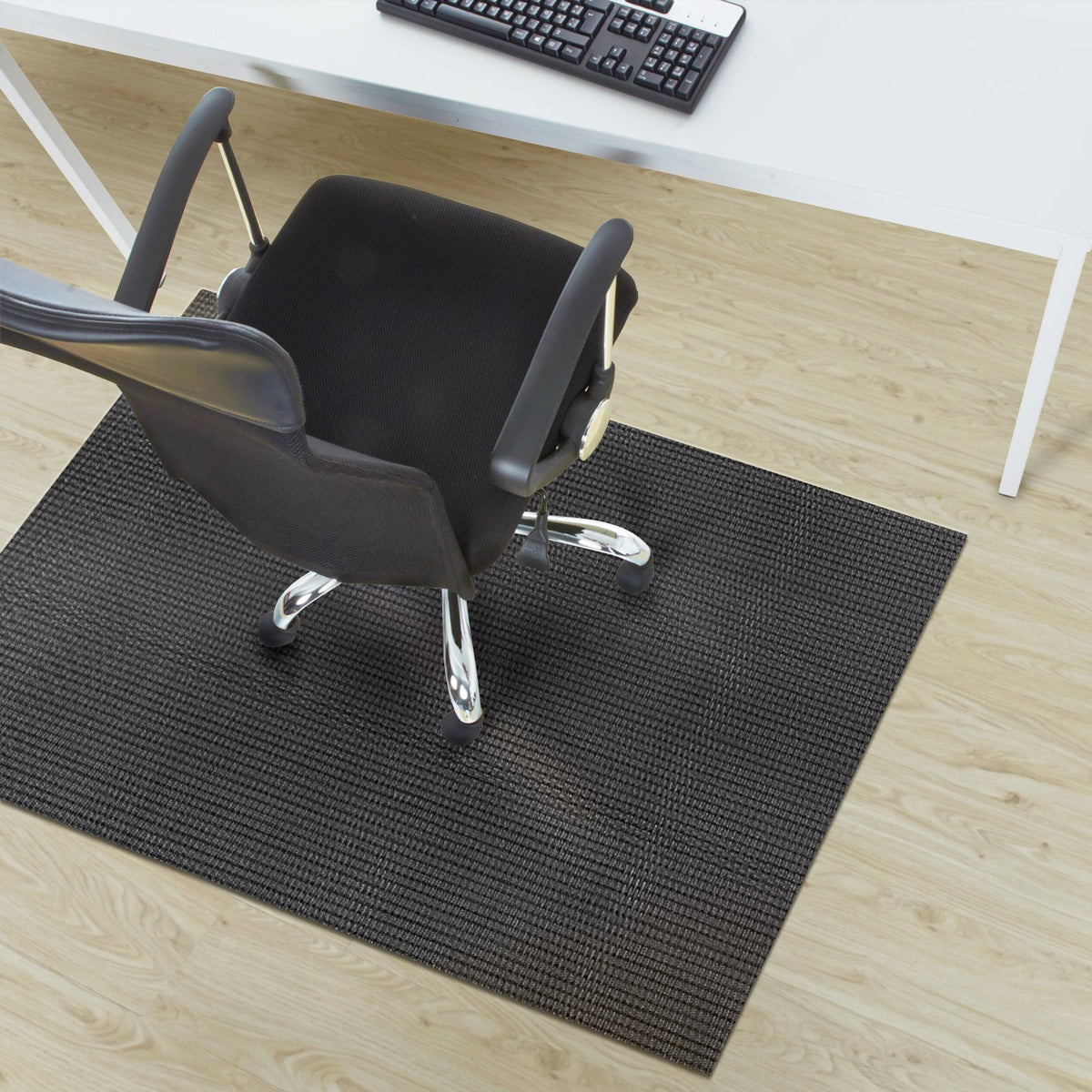 Vicwe Stuhlmatte für Hartholzböden, 4 mm Dick, 120 x 90 cm, für Büro
