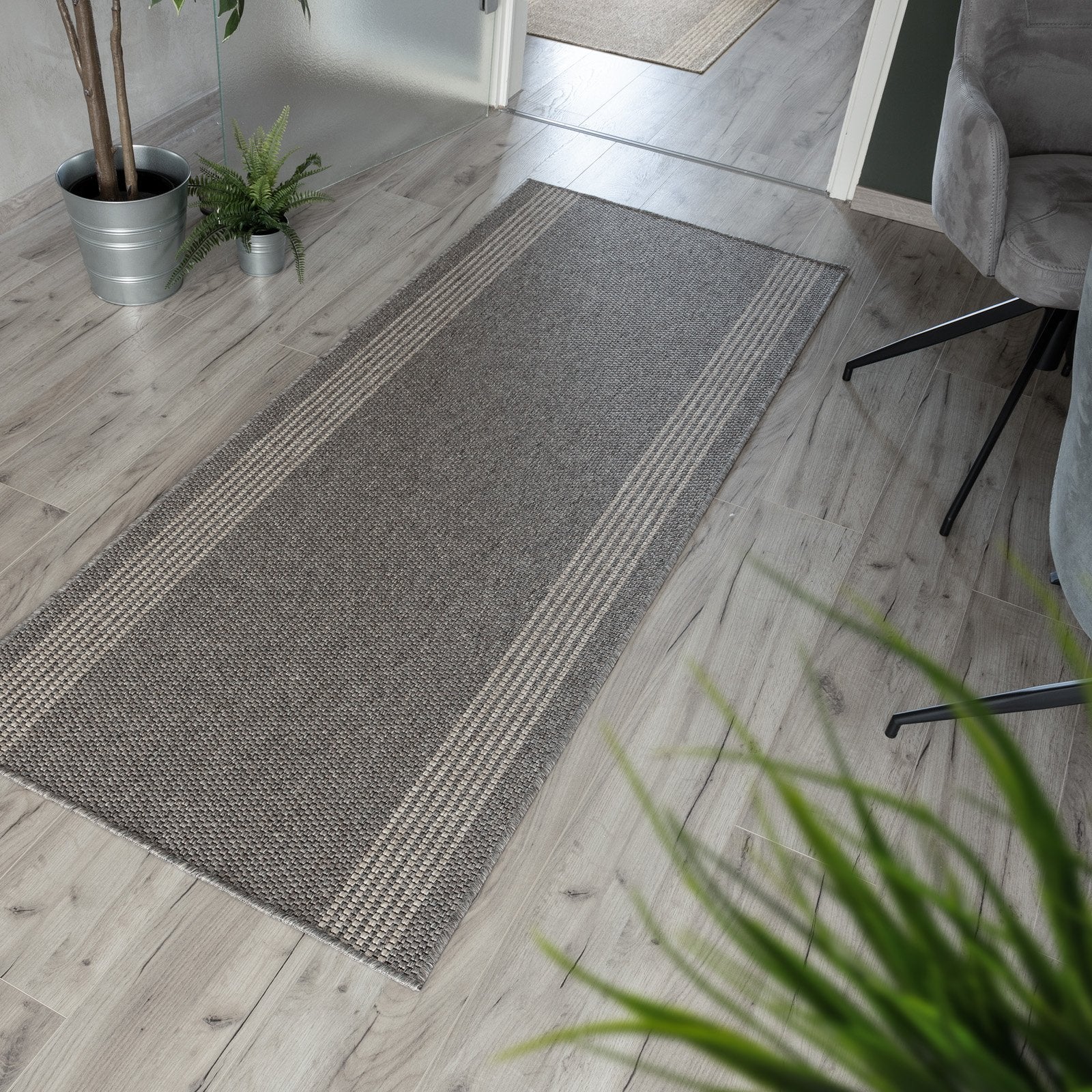 Floordirekt Tapijtloper Calcutta - sisal-look - tijgeroogdesign - loper Floordirekt Tapijtloper Calcutta - sisal-look - tijgeroogdesign - loper