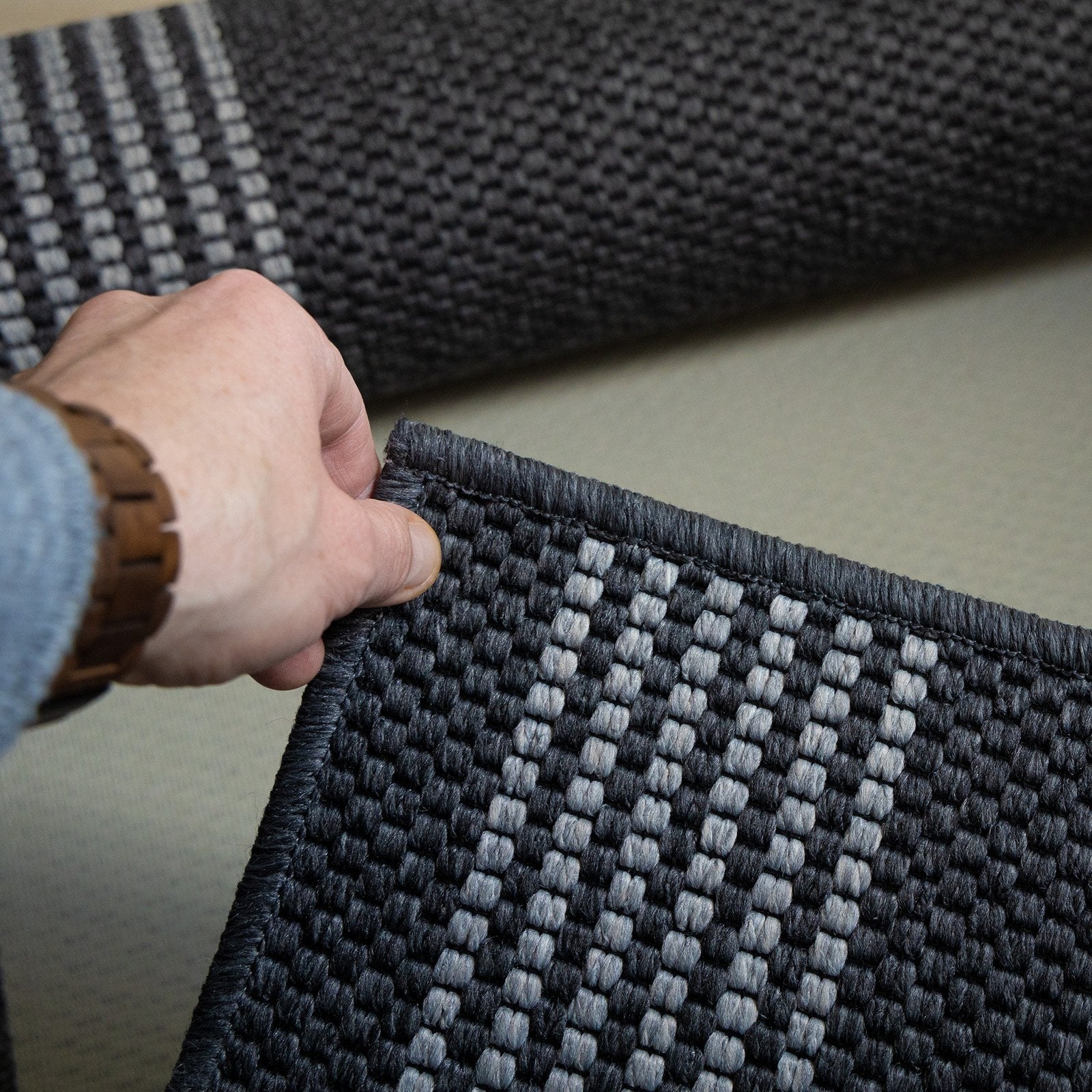 Floordirekt Tapijtloper Calcutta - sisal-look - tijgeroogdesign - tapijtloper woontapijt gangloper keukenloper (Taupe, 80 x 700 cm Floordirekt Tapijtloper Calcutta - sisal-look - tijgeroogdesign - tapijtloper woontapijt gangloper keukenloper (Taupe, 80 x 700 cm