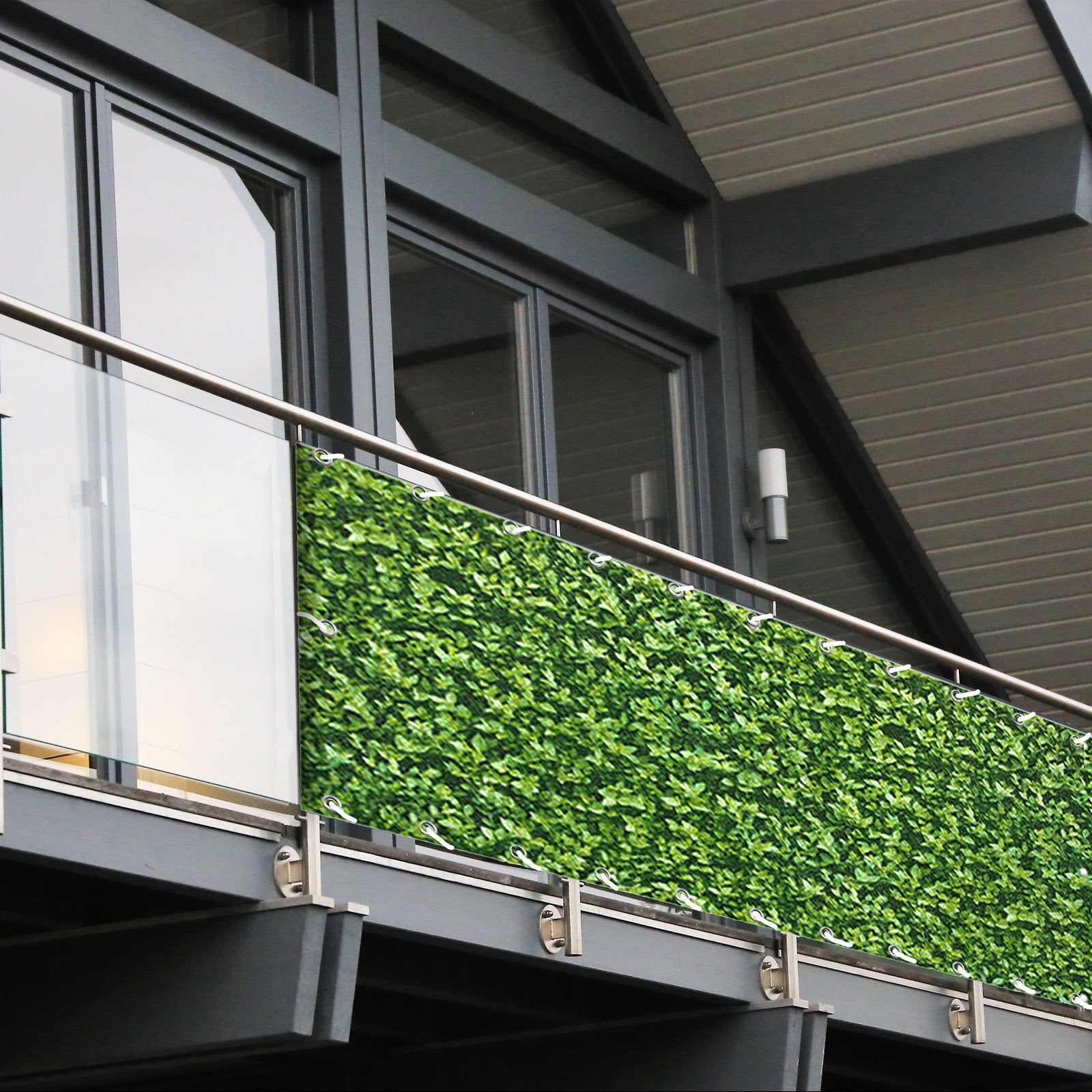 PVC-Balkon bescherming tegen inkijk| 90x600 cm | vele designs — Floordirekt