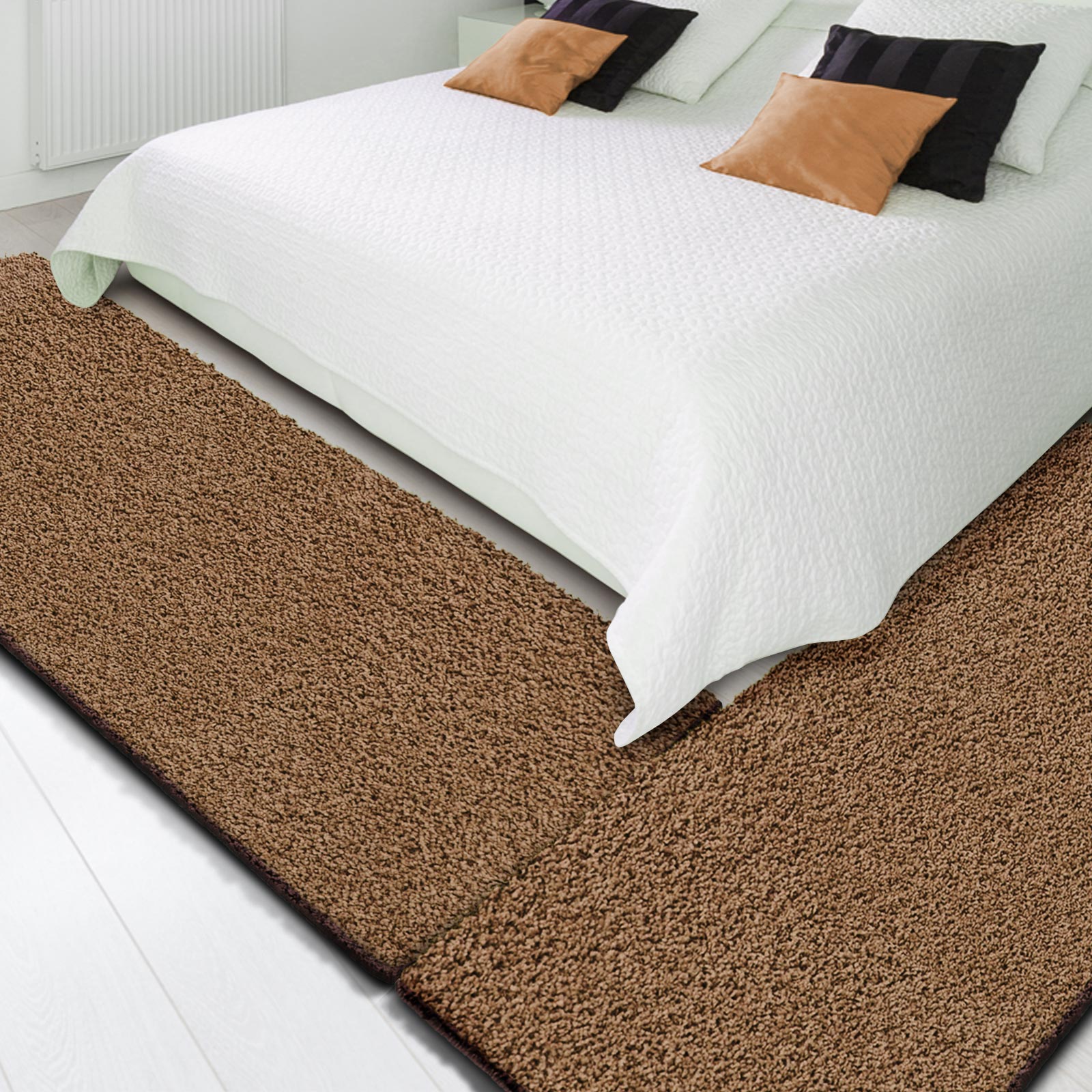casa pura Shaggy Barcelona Trapmatten, 1 stuk-delige set, zacht, hoogpolig, traptredematten, zelfklevend, rechthoekig, 65 x 23,5 cm, zwart casa pura Shaggy Barcelona Trapmatten, 1 stuk-delige set, zacht, hoogpolig, traptredematten, zelfklevend, rechthoekig, 65 x 23,5 cm, zwart
