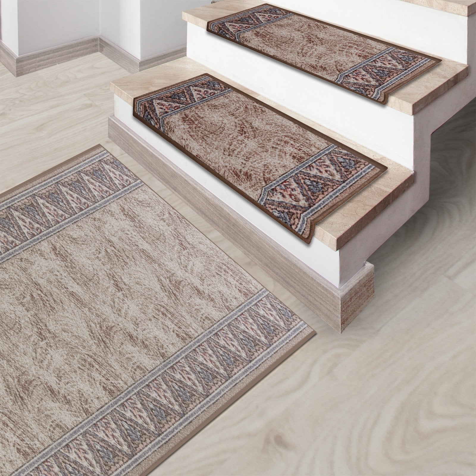 Lima taupe trapmatten | © - Elite Trapmatten Lima taupe trapmatten | © - Elite Trapmatten